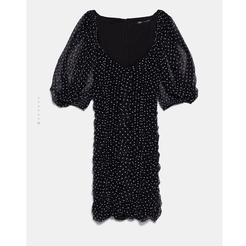 Zara Tulle Dot Dress